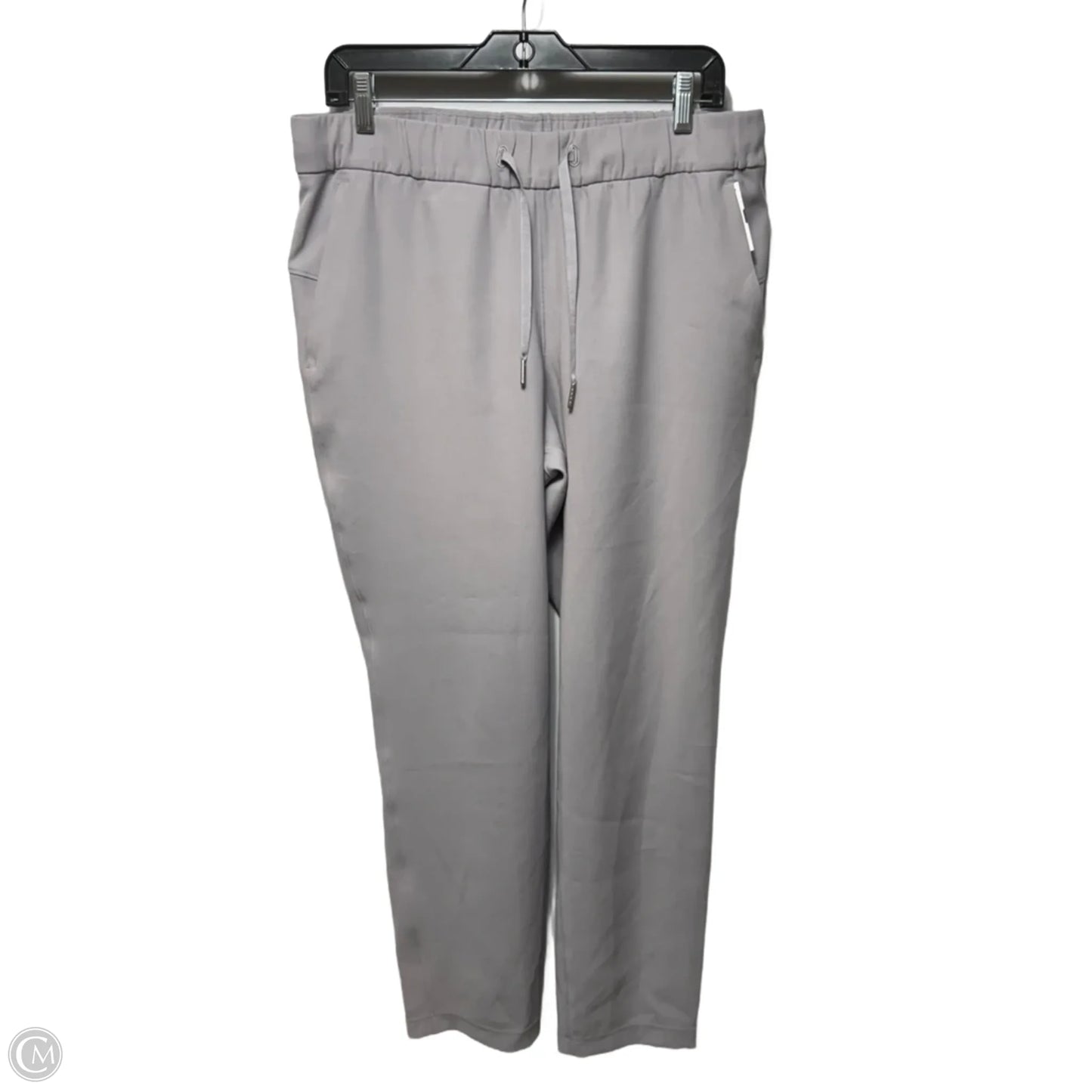 Athletic Pants By Lululemon In Grey, Size: 10