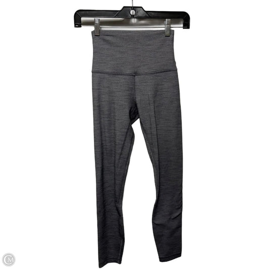 Athletic Leggings By Lululemon In Grey, Size: 2