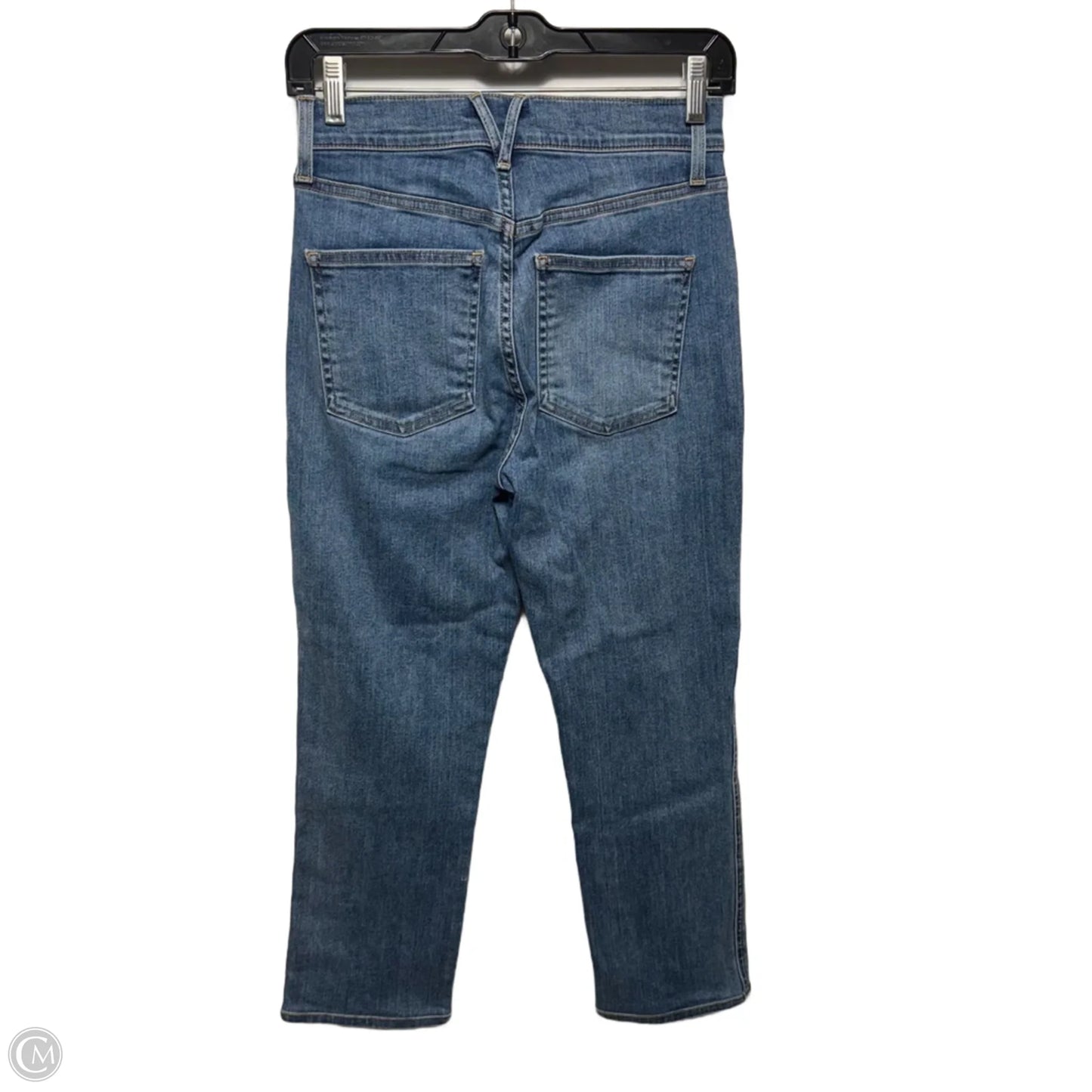 Ryleigh High Rise With Front Yoke Jeans By Veronica Beard In Blue Denim, Size: 0