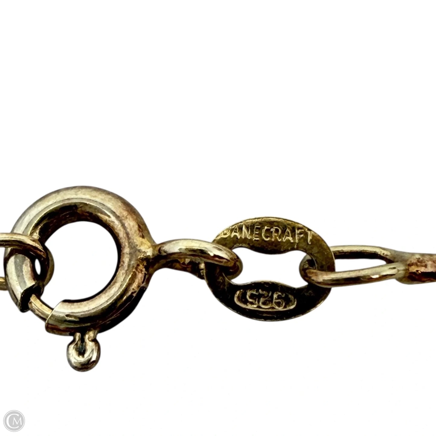 Vintage Mexican Sterling Silver & Rose Quartz Pendant Necklace