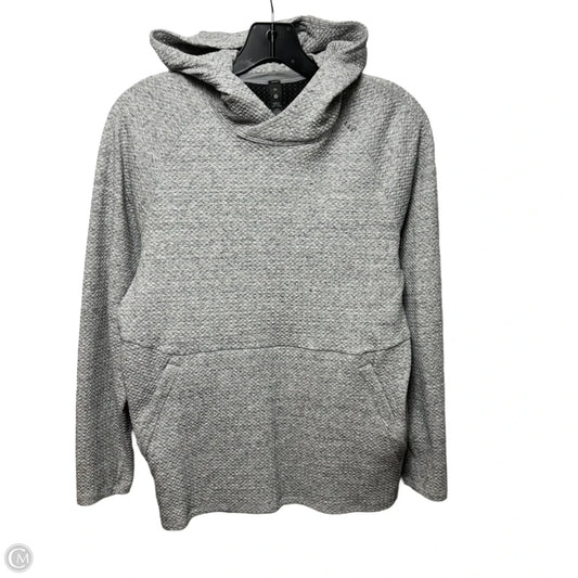 Athletic Sweatshirt Hoodie By Lululemon In Grey, Size: Xs