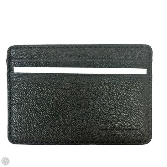Pebbled Leather Card Case Designer By Michael Kors, Size: Small