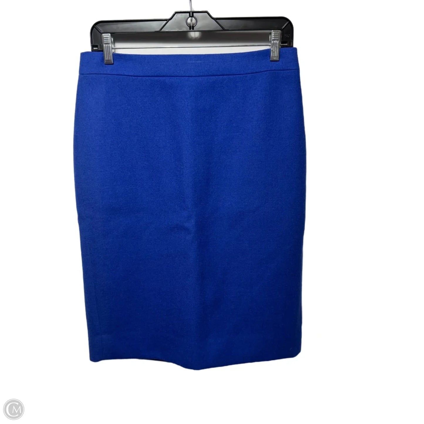 Wool Mini Skirt By J. Crew In Blue, Size: 4