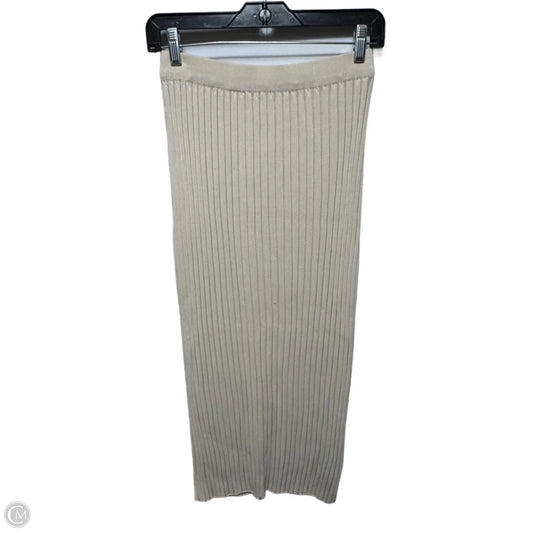 Skirt Midi By House Of Harlow In Cream, Size: S