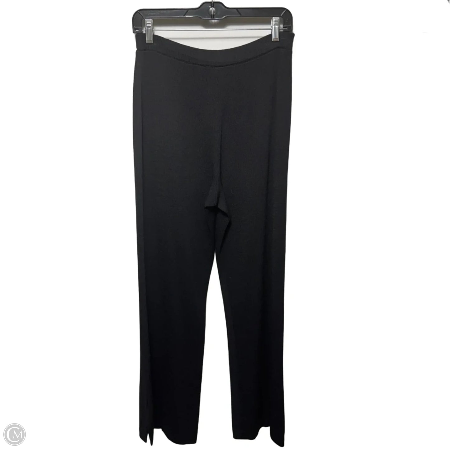 Knit Pants Luxury Designer By St John Collection In Black, Size: 4