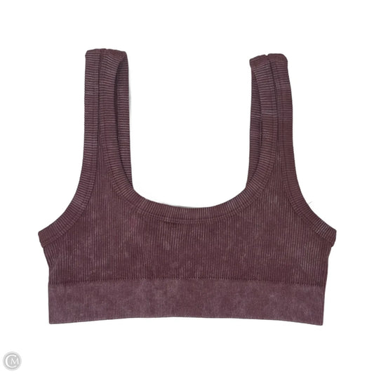 Ribbed Bralette By Free People In Red, Size: M