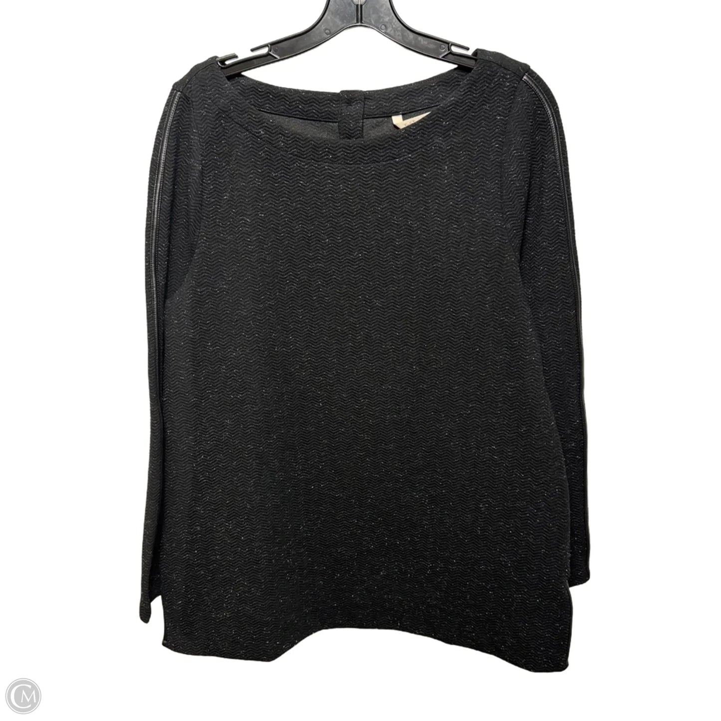 Top Long Sleeve By Soft Surroundings In Black, Size: M