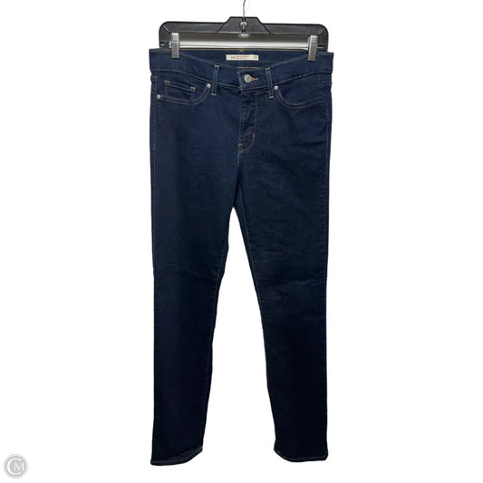 314 Shaping Straight Droit Moulant Jeans By Levis In Blue Denim, Size: 8/29