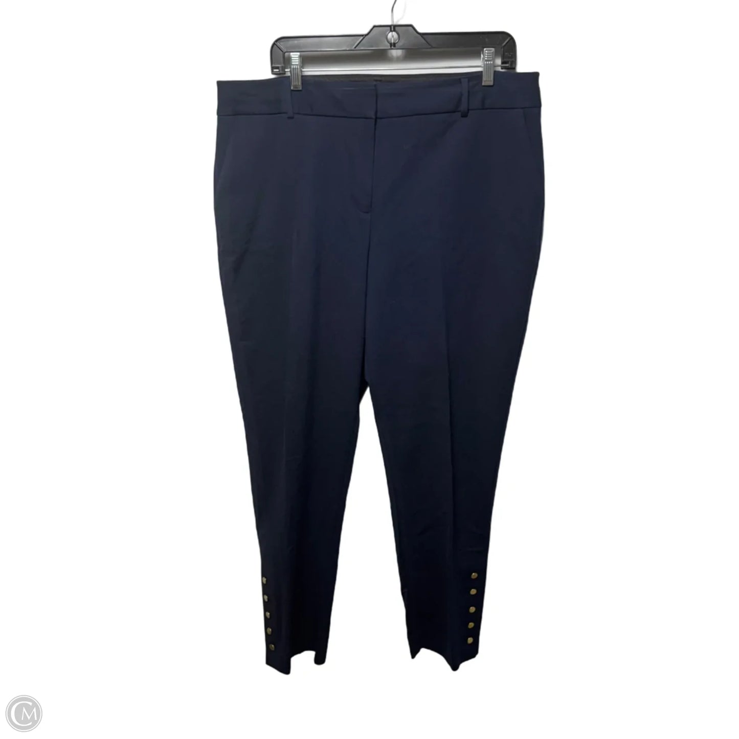 Hampshire Ankle Pants By Talbots In Navy, Size: 16