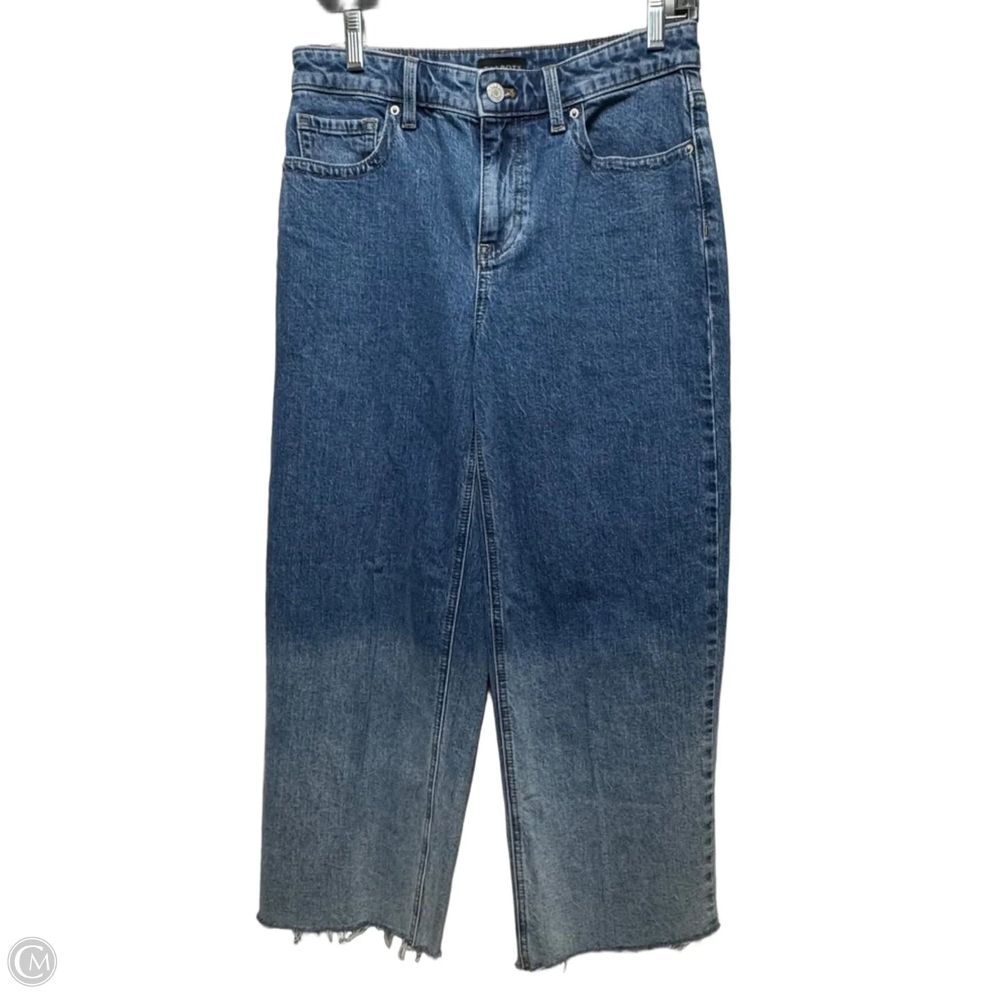 Jeans Cropped By Talbots In Blue Denim, Size: 2