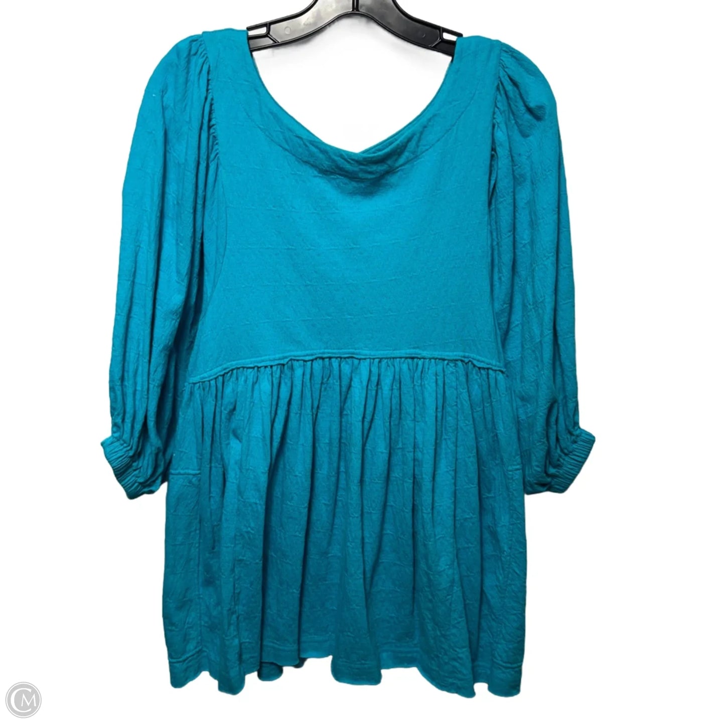 Get Obsessed Babydoll Tunic Dress By Free People In Blue, Size: XS