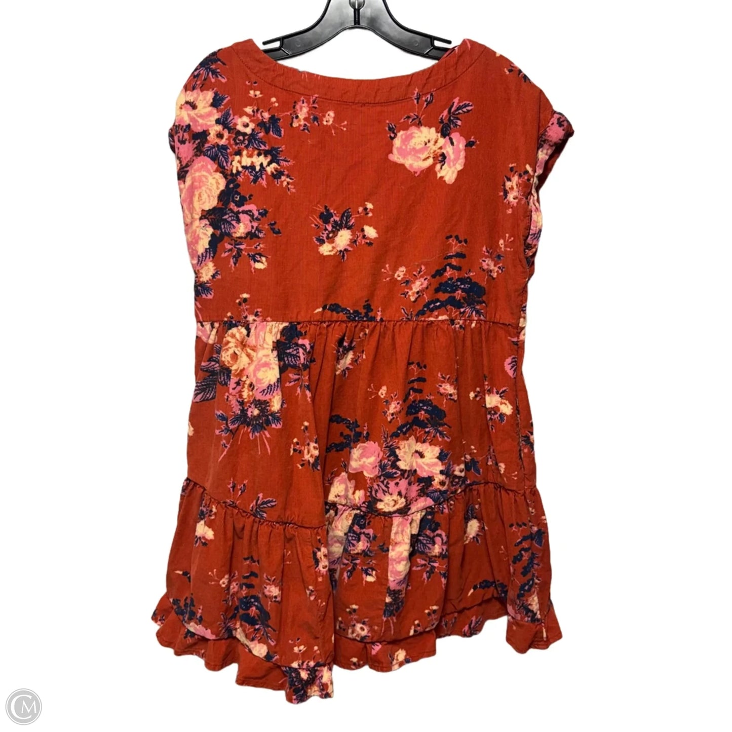 Harper Corduroy Mini Dress By Free People In Floral Print, Size: XS