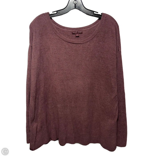 Sweater By Barefoot Dreams In Mauve, Size: 1x