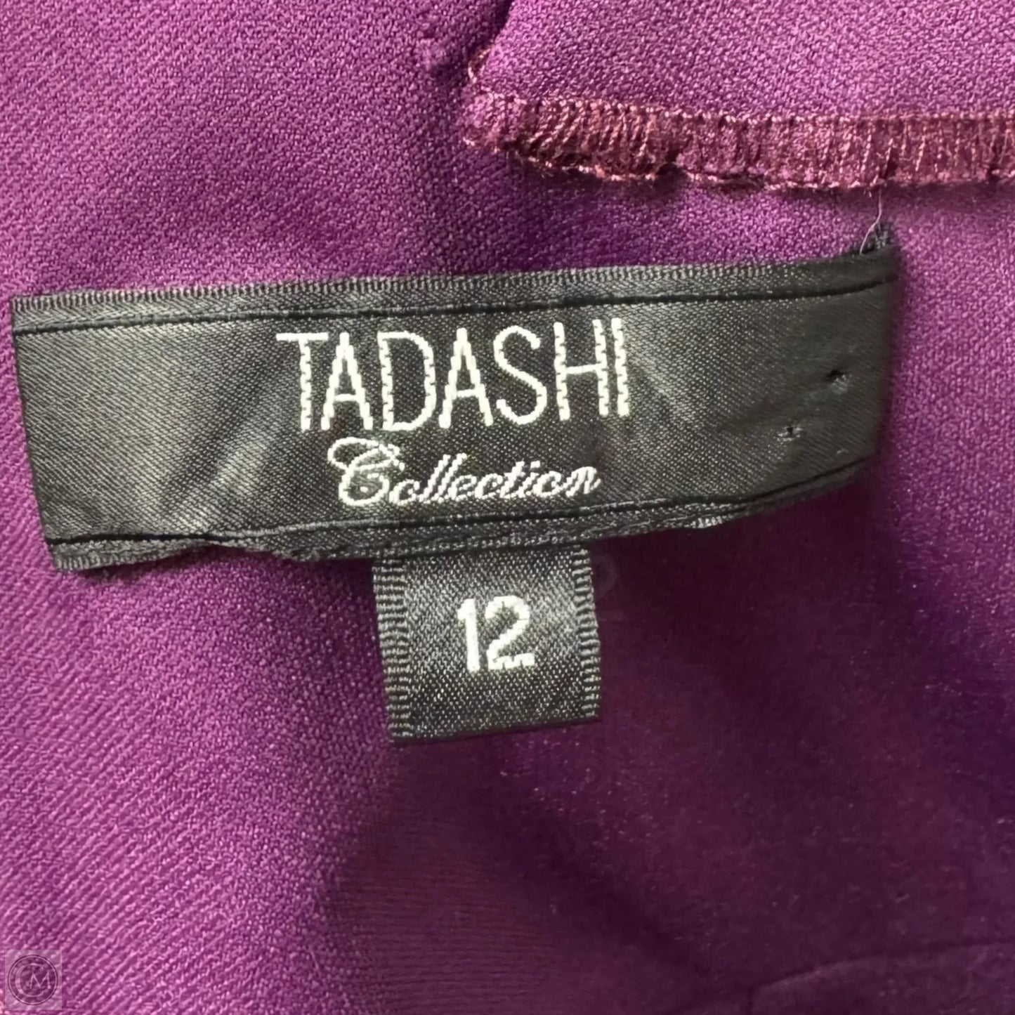 Dress Party Midi By Tadashi Collection In Purple, Size: 12