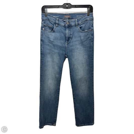 Mara Mid Rise Straight Jeans By Dl1961 In Blue Denim, Size: 6/28