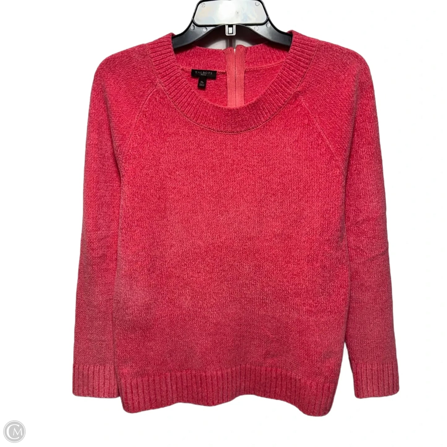 Chenille Sweater By Talbots In Pink, Size: Mp