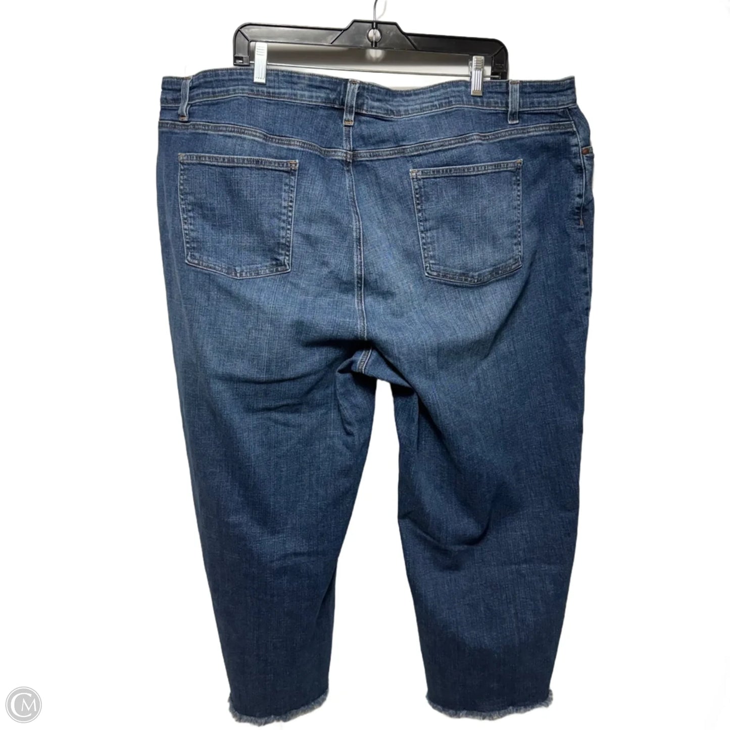 Jeans Boyfriend By Eileen Fisher In Blue Denim, Size: 22