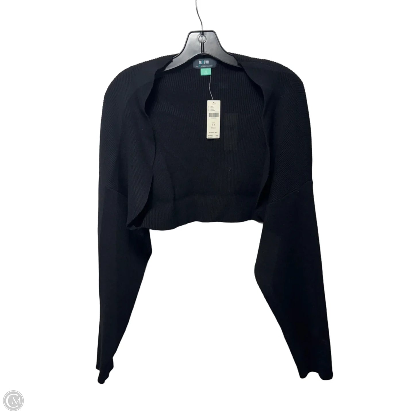 Sweater 2pc By Maeve In Black, Size: 3x