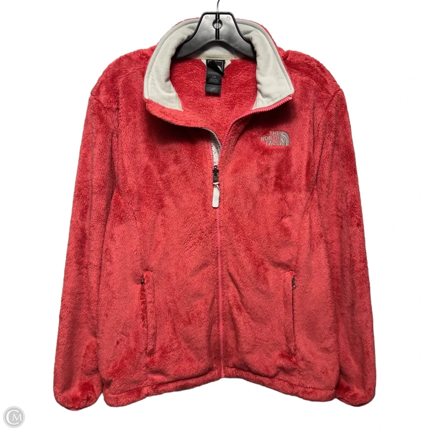 Osito Fleece Jacket By The North Face In Coral, Size: L