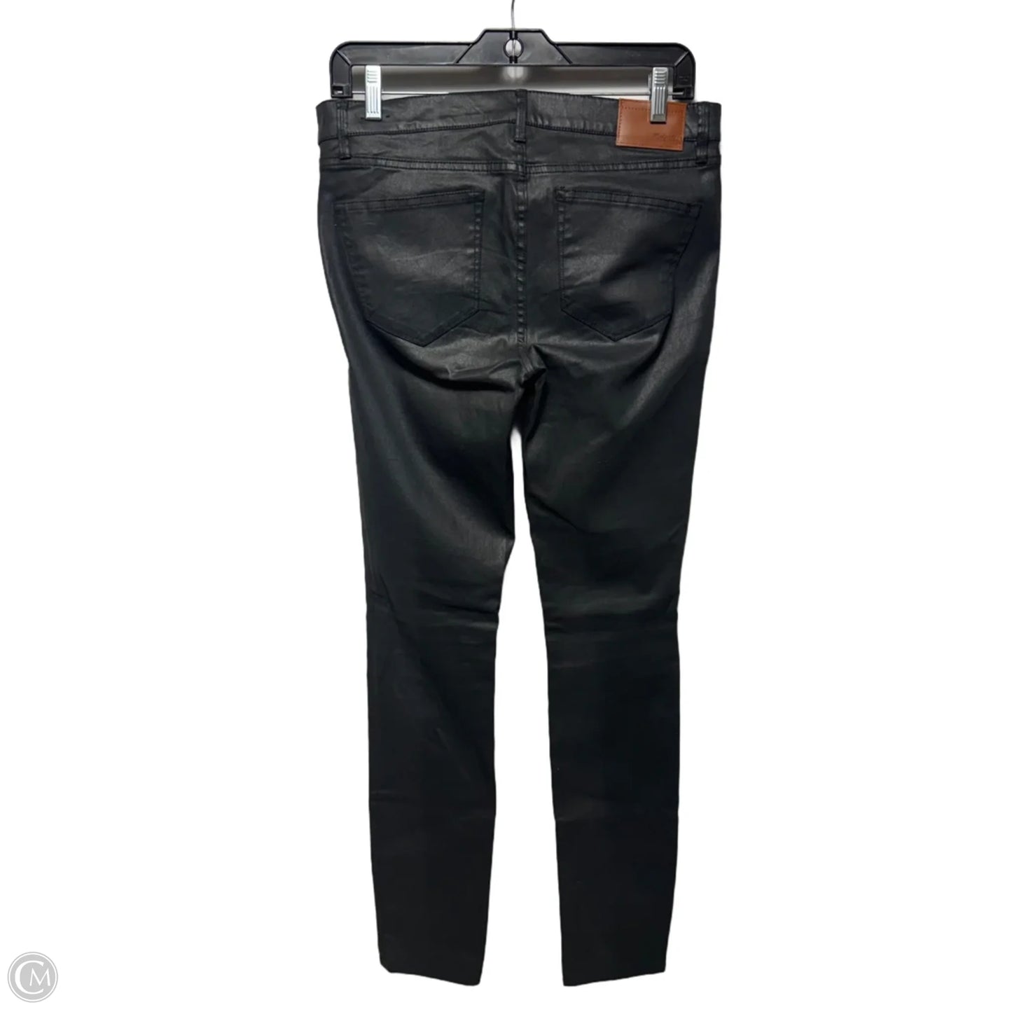 Coated Jeans Skinny By Madewell In Black, Size: 6