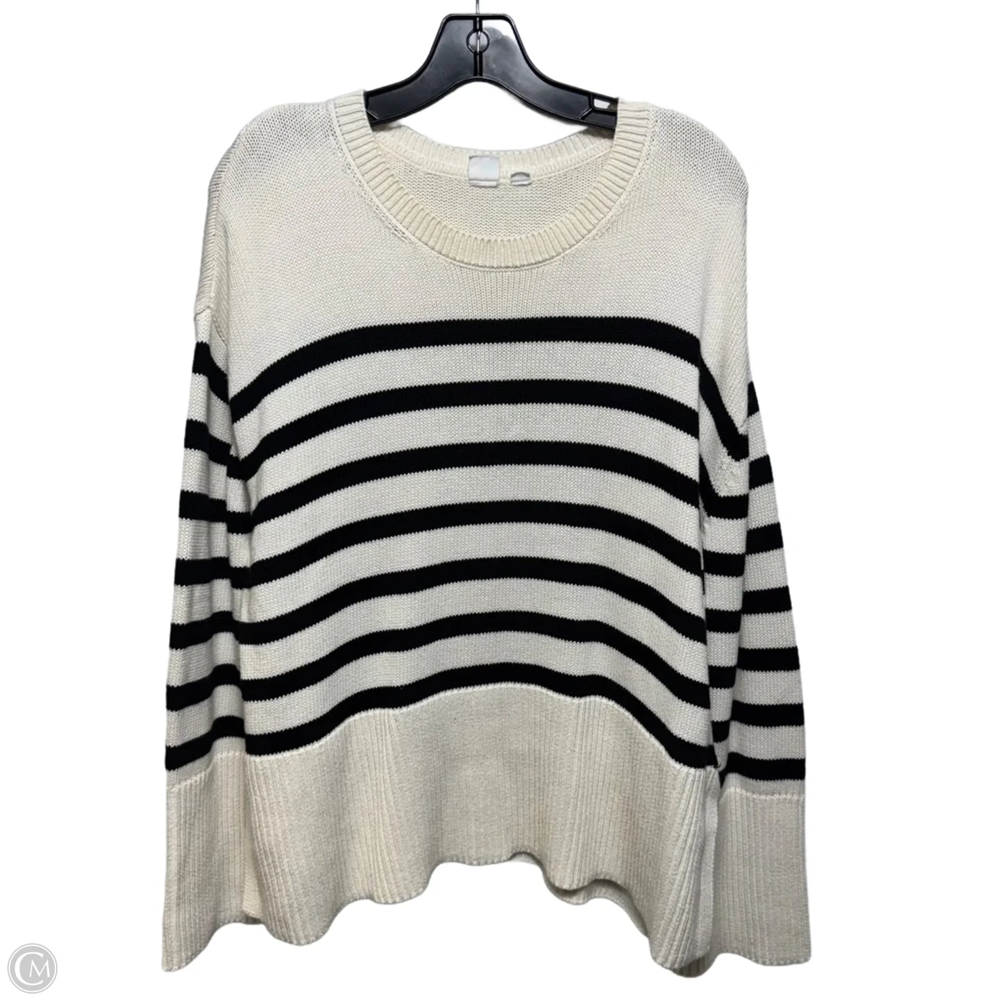 Sweater By Gap In Striped Pattern, Size: M
