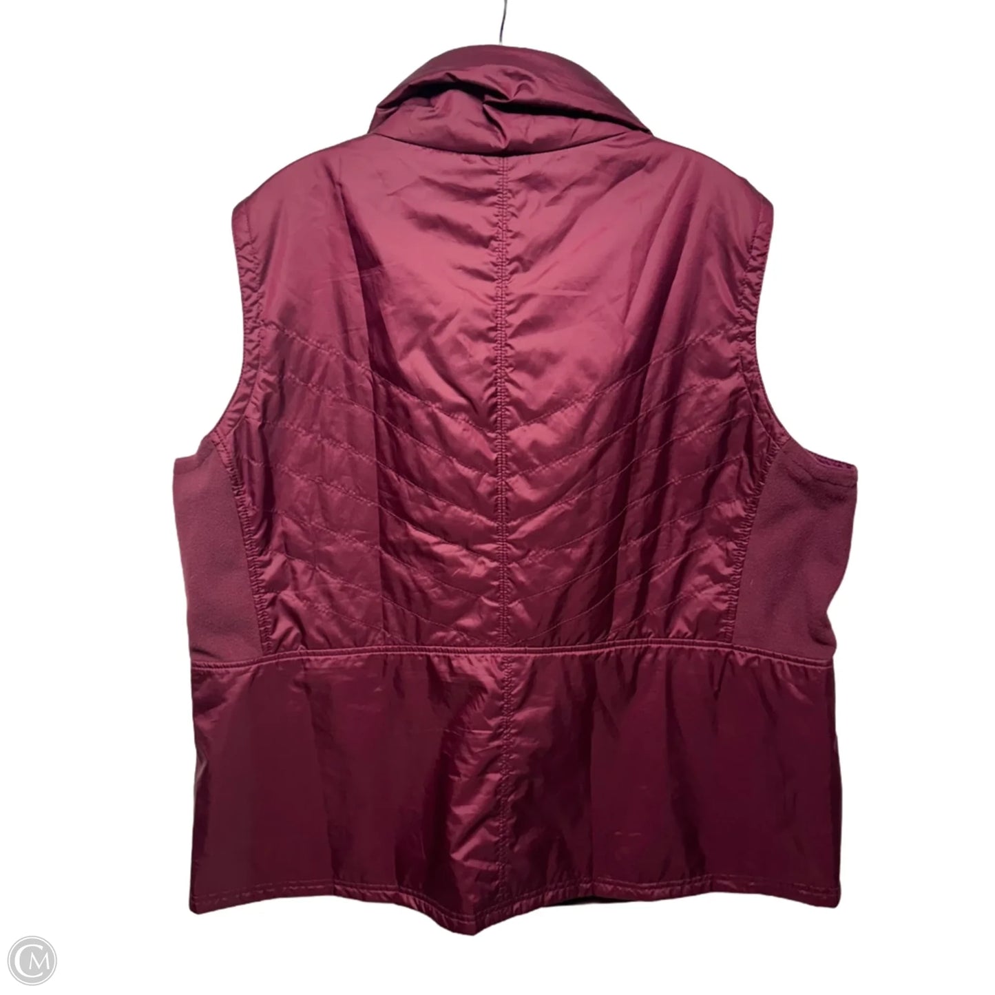 Vest Puffer & Quilted By Columbia In Maroon, Size: 2x