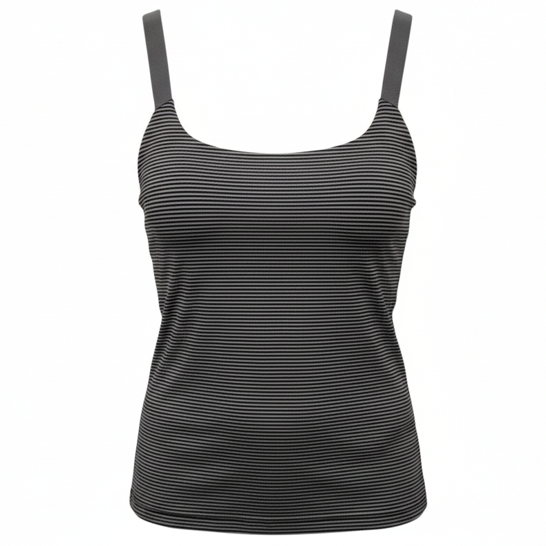 Athletic Tank Top By Lululemon In Striped Pattern, Size: 6