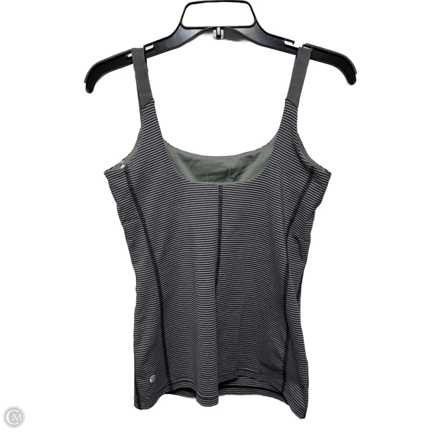 Athletic Tank Top By Lululemon In Striped Pattern, Size: 6