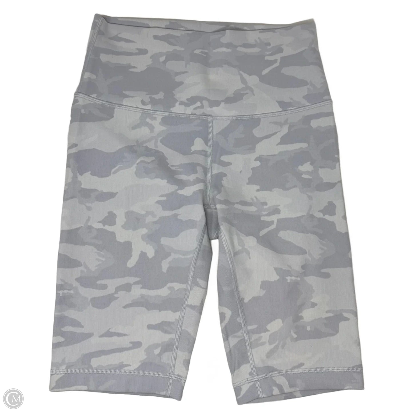 Athletic Shorts By Lululemon In Camouflage Print, Size: 6