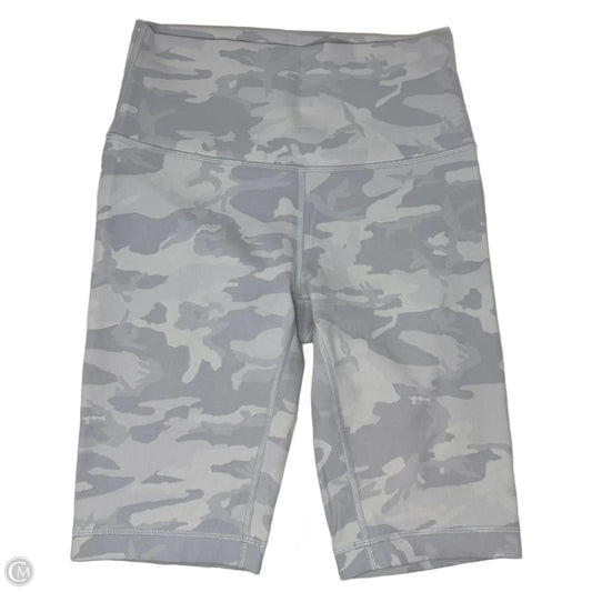 Athletic Shorts By Lululemon In Camouflage Print, Size: 6