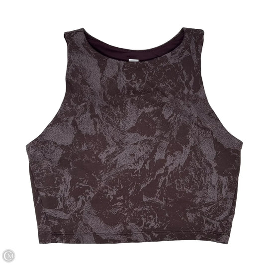 Athletic Tank Top By Lole In Brown, Size: M