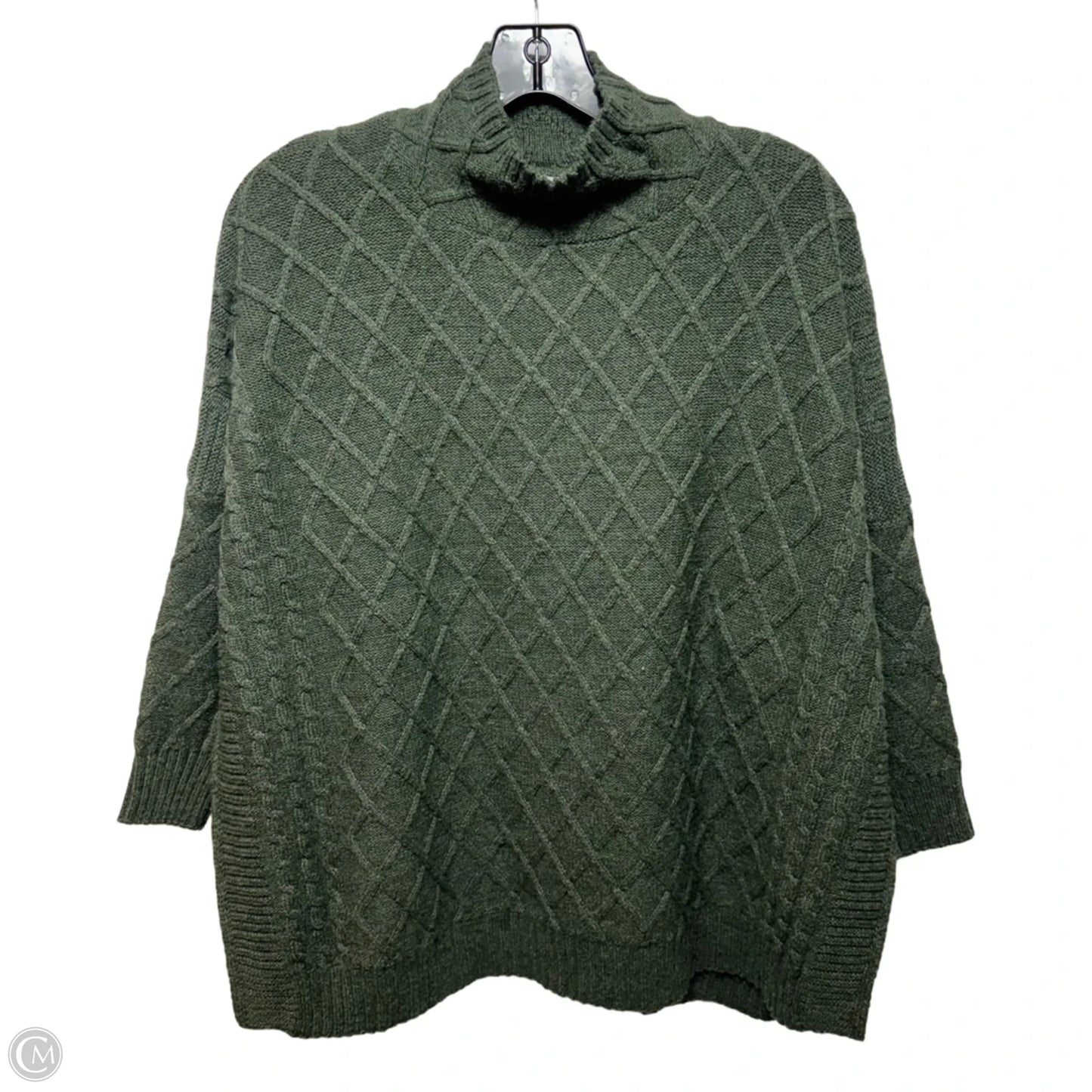 Sweater By Mer Sea In Green, Size: Osfm