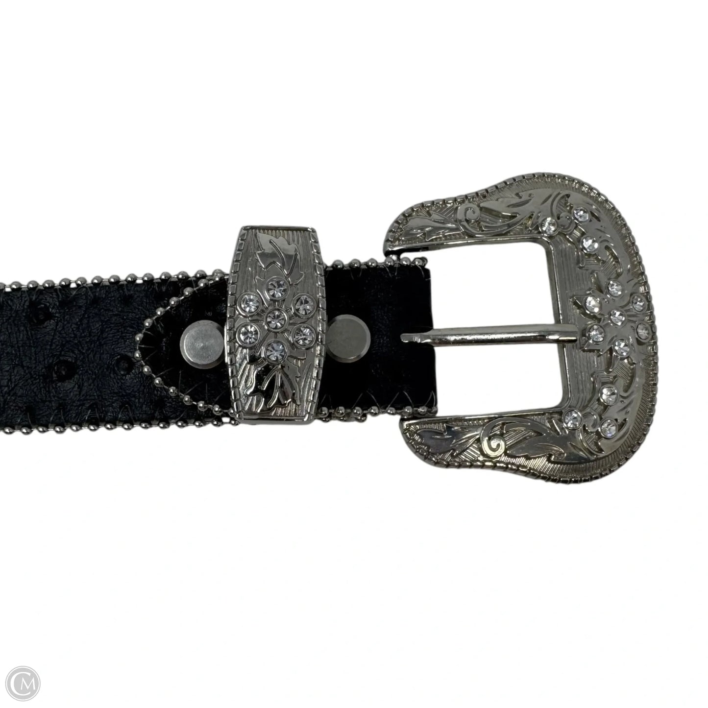 Rhinestone Belt Leather By Atlas
