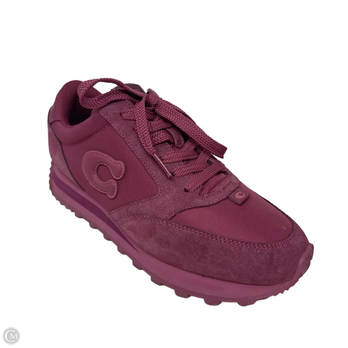 Runner Sneakers Designer By Coach In Red, Size: 7.5