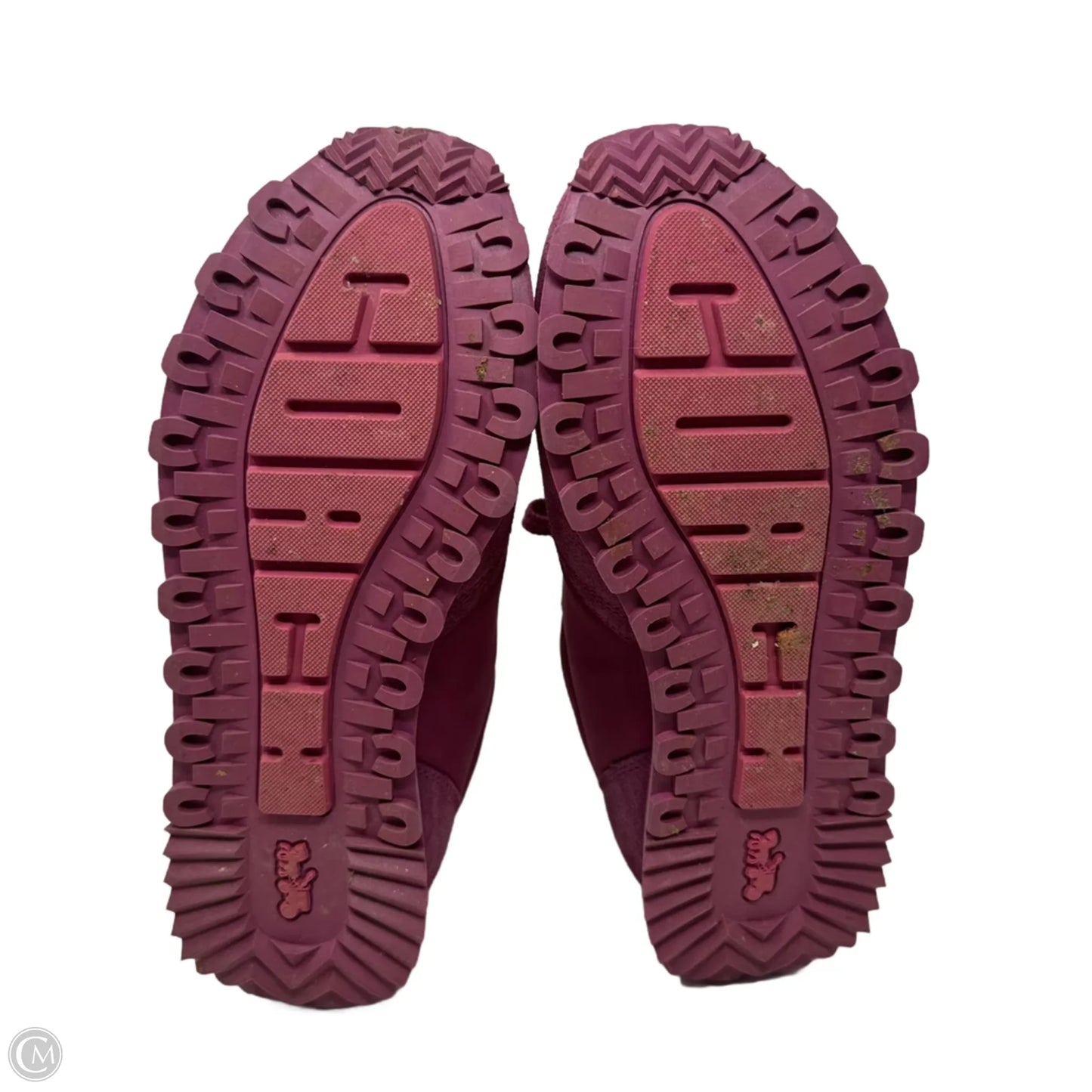 Runner Sneakers Designer By Coach In Red, Size: 7.5