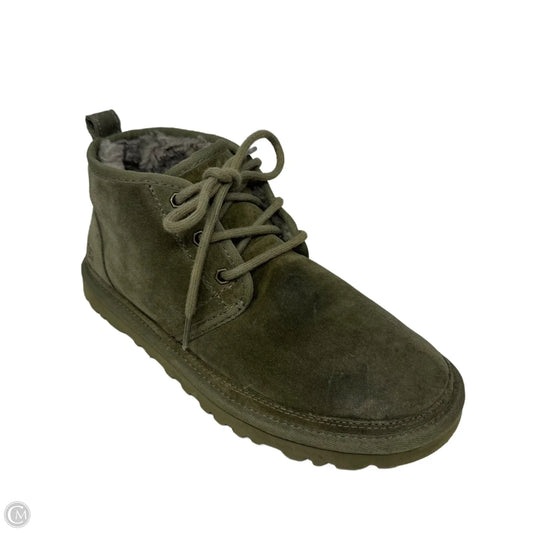 Neumel Boots Designer By Ugg In Green, Size: 8