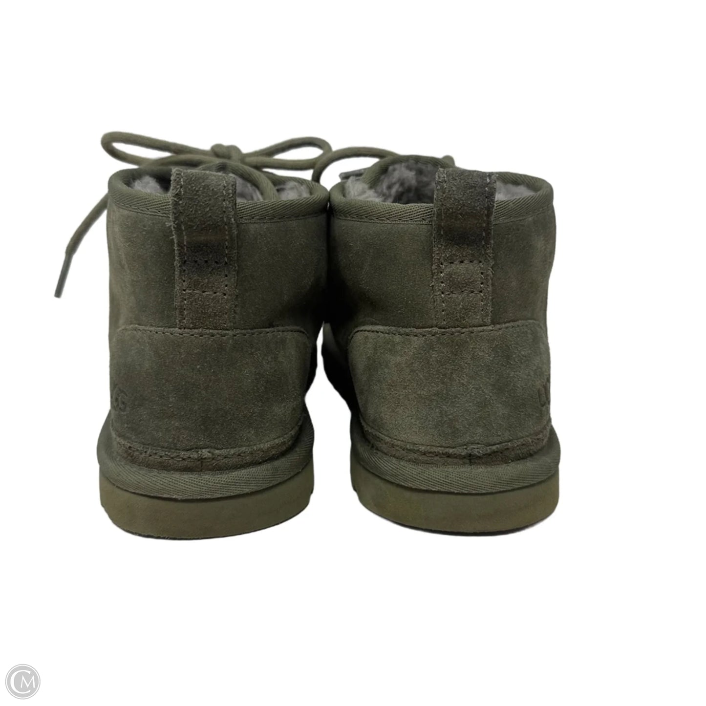 Neumel Boots Designer By Ugg In Green, Size: 8