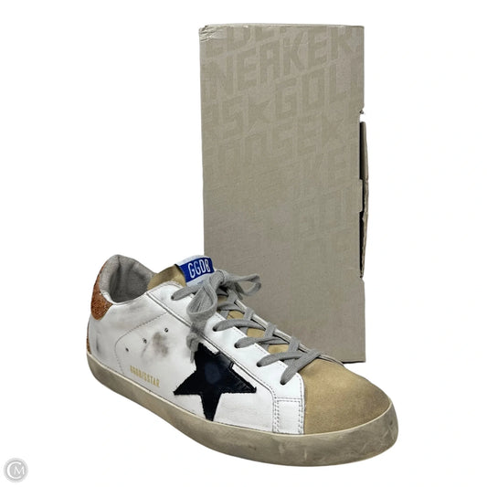Superstar Sneakers Shoes Luxury Designer By Golden Goose In Multi-colored, Size: 10 (EU 40)