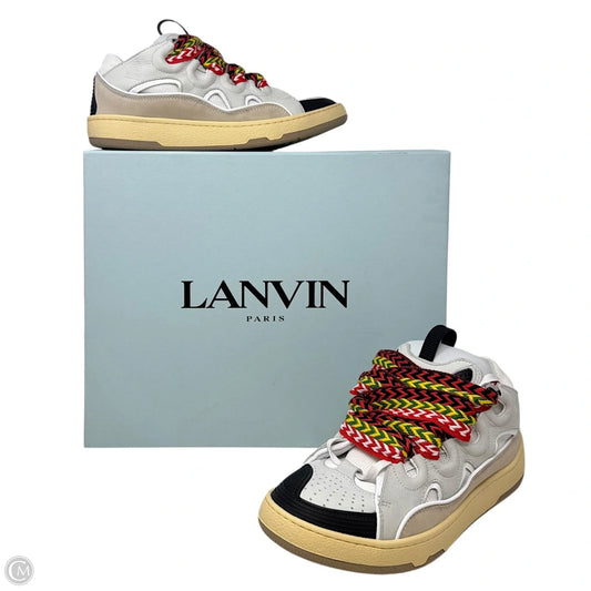 Curb Sneakers Shoes Luxury Designer By Lanvin In Multi-colored, Size: 9 (EU 40)