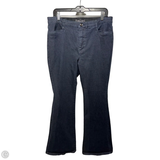 Jeans Boot Cut By Wynne Denim In Blue Denim, Size: 14