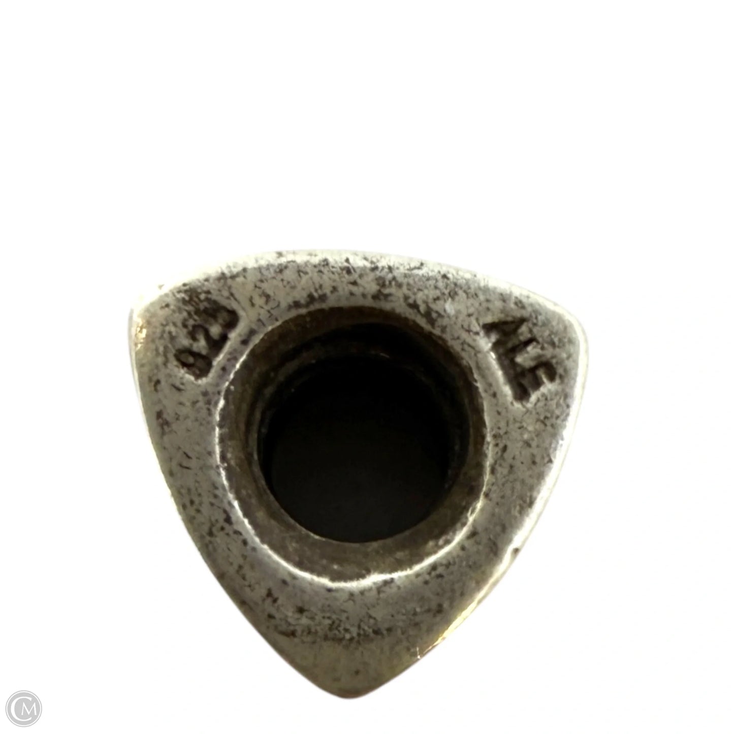 Sterling Silver Initial "E" Bead Charm By Pandora