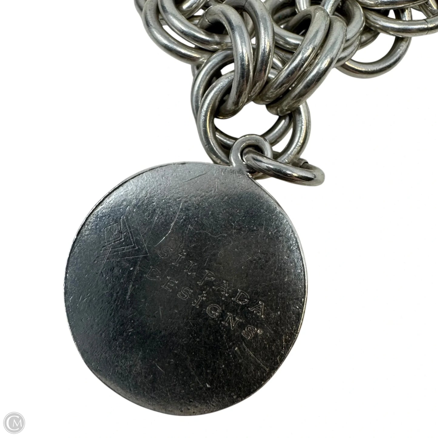 Charm Sterling Silver Chain Bracelet By Silpada