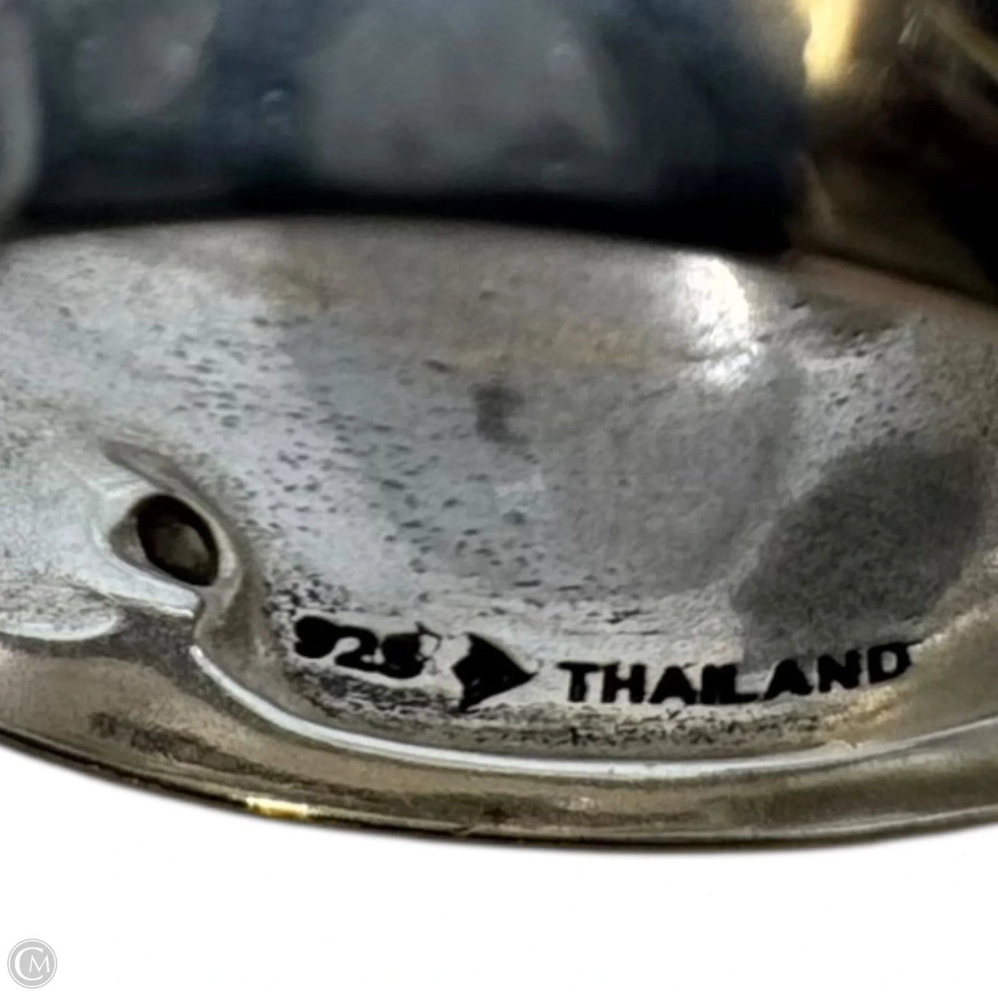 Lightly Hammered Thick Ring Sterling Silver By Silpada, Size: 8