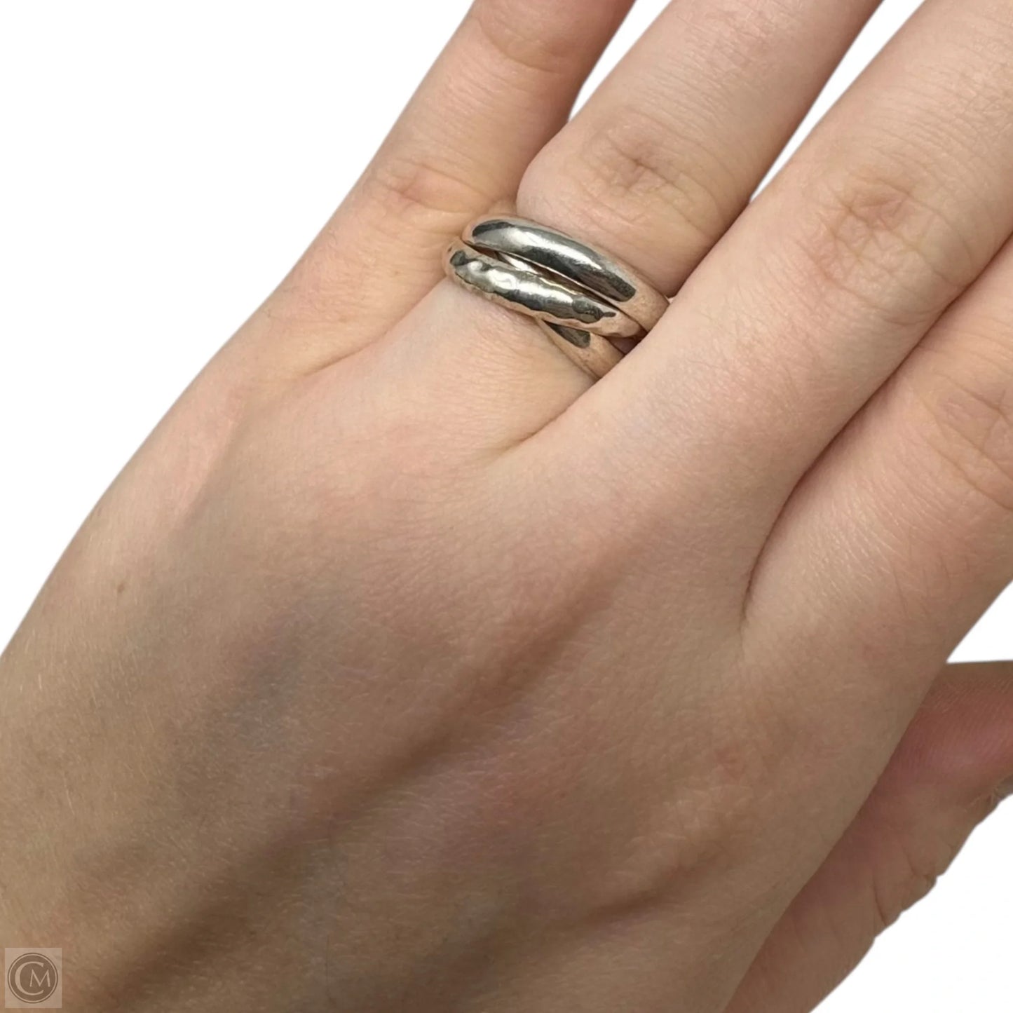 3 Layer Ring Sterling Silver By Silpada, Size: 6