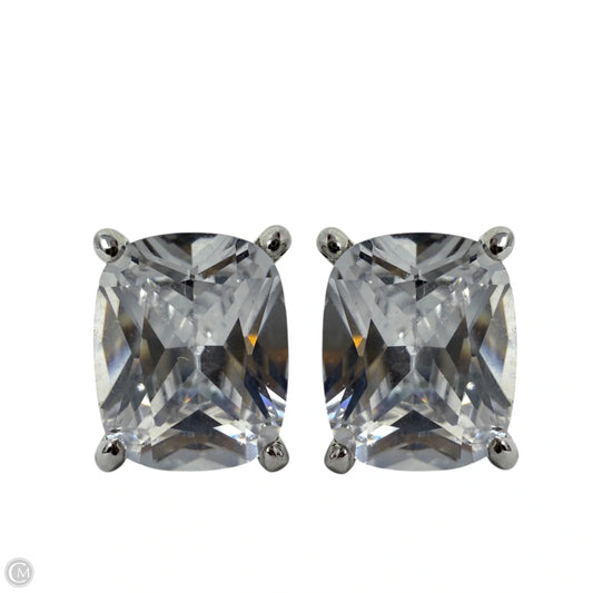 Clear Stone Stud Earrings
