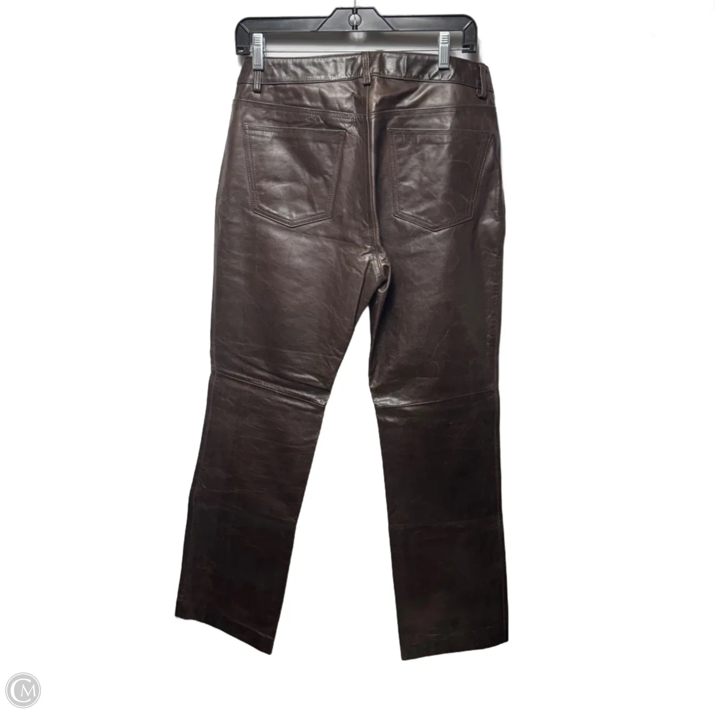 Boot Cut Leather Pants By Gap In Brown, Size: 10