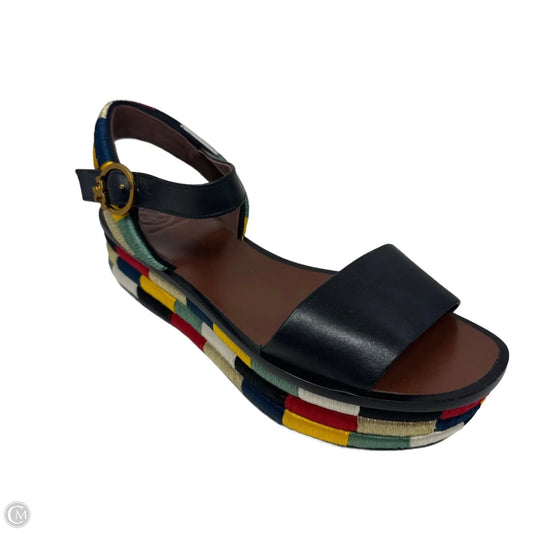 Sandals Designer By Tory Burch In Multi-colored, Size: 8
