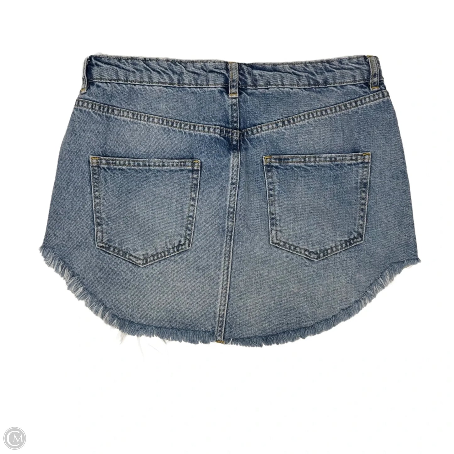 Skirt Mini & Short By We The Free In Blue Denim, Size: 8