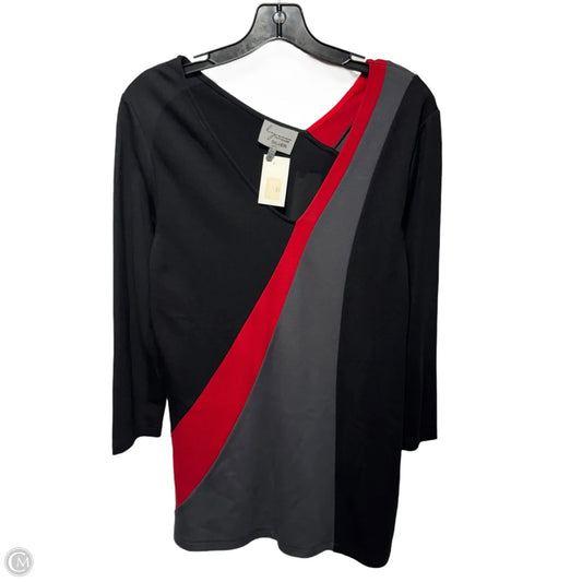 Tunic Long Sleeve By Lynn Ritchie In Multi-colored, Size: M