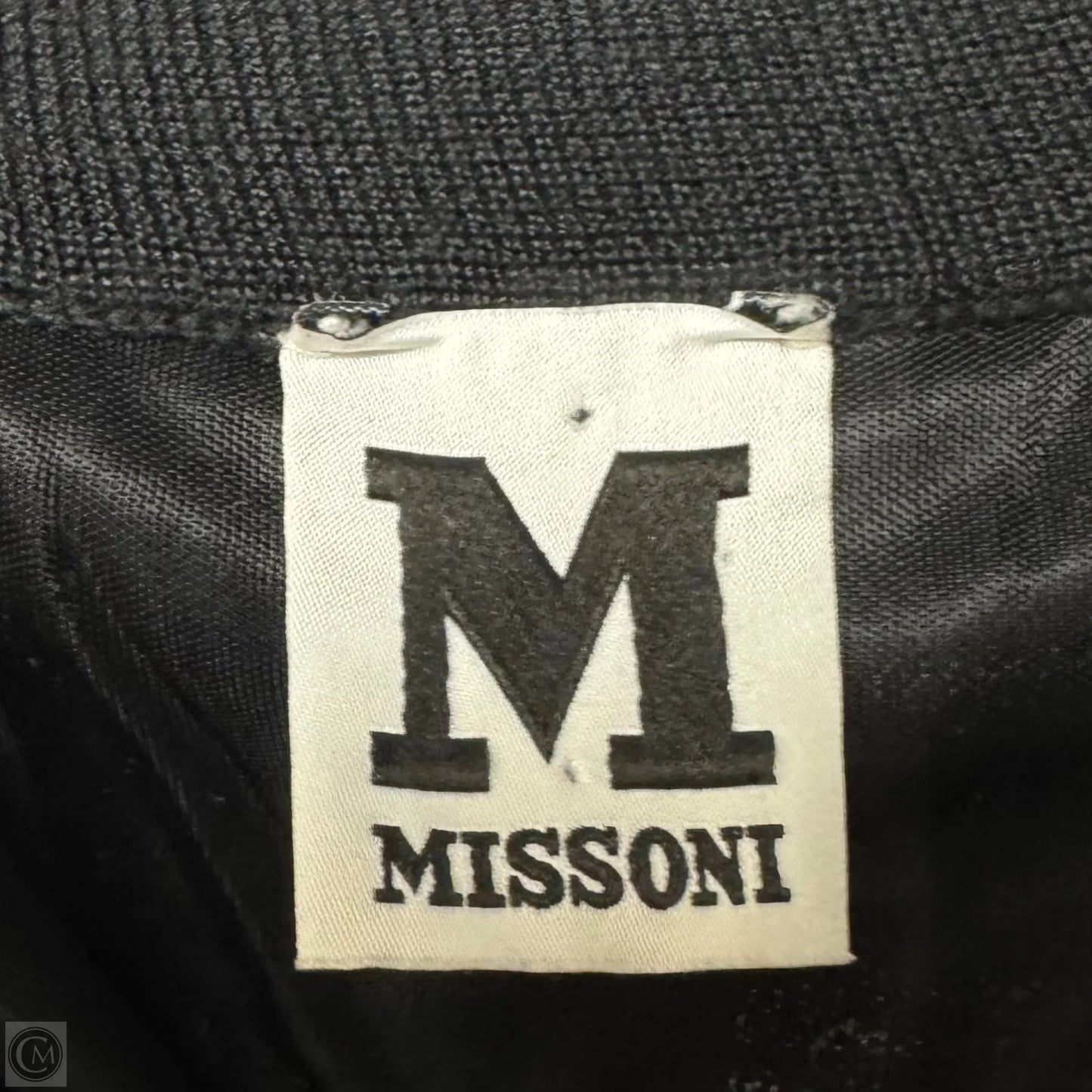 Knit Chevron Skirt Luxury Designer By Missoni In Black, Size: 6